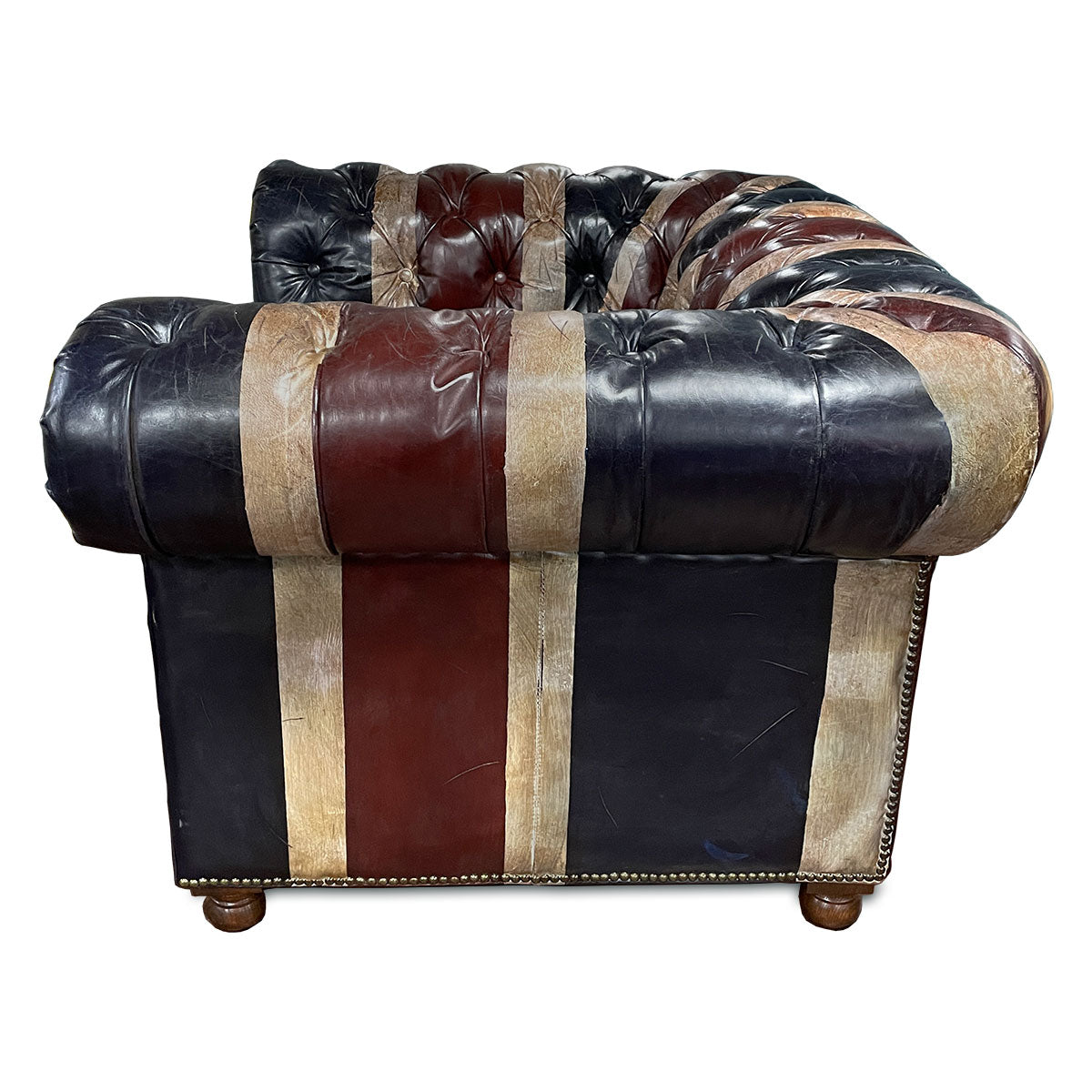 Union Jack Chesterfield Armchair
