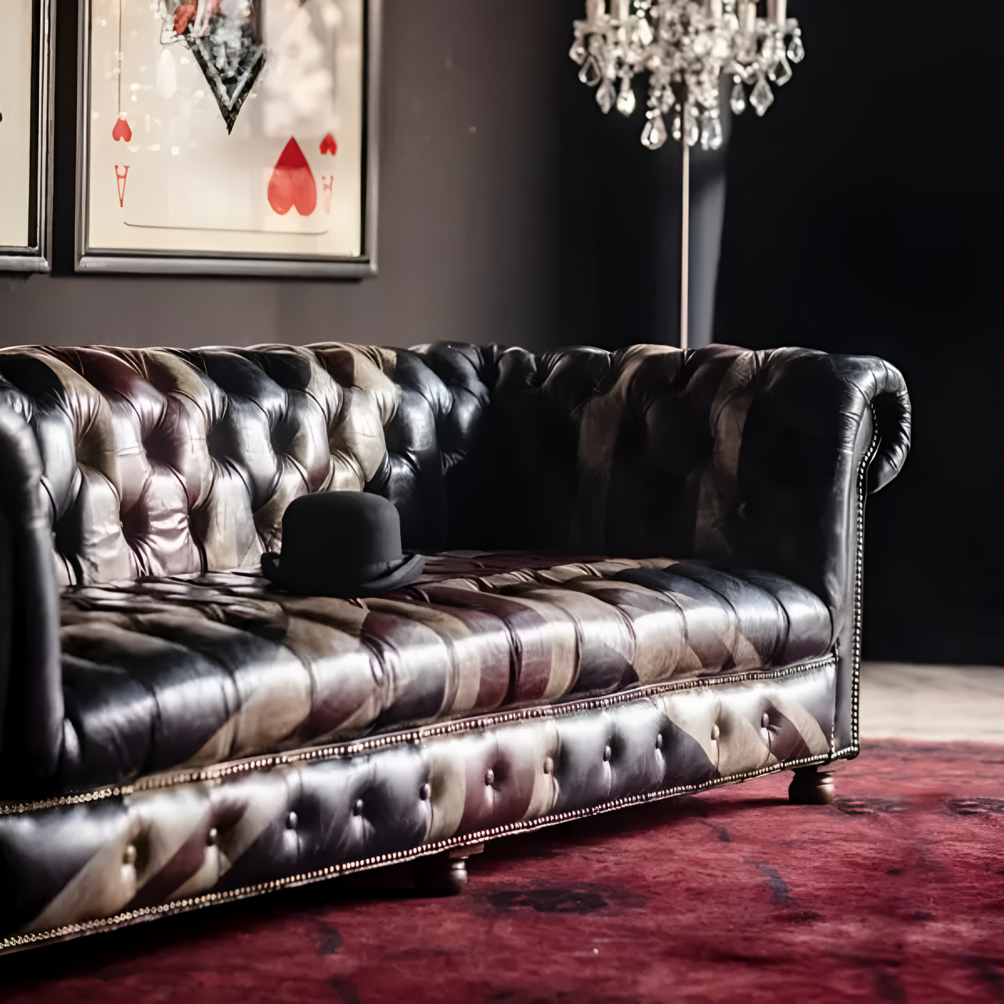 Union Jack Chesterfield Sofa