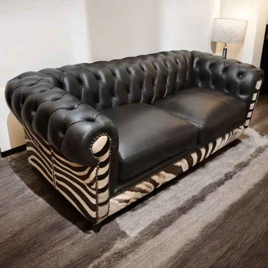 Zebra Chester 2 Seater